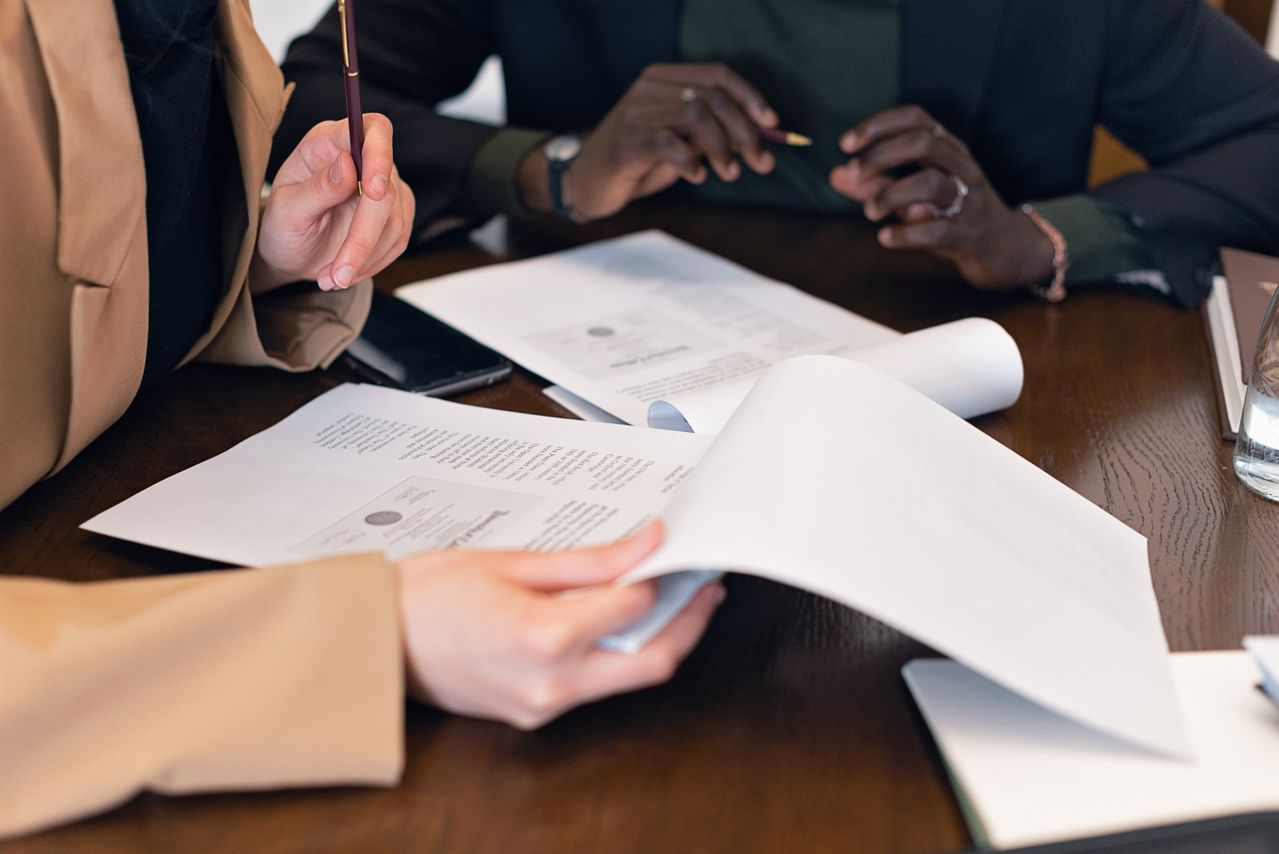 Financial advisor helping a South African family explore debt counselling options